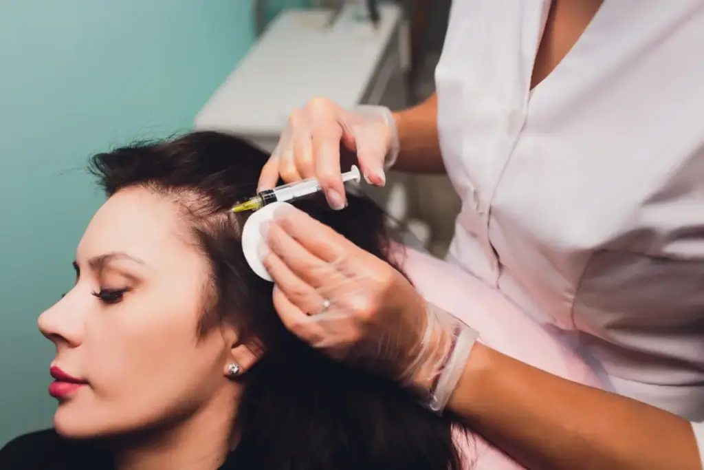 PRP hair restoration treatment at Girltox Aesthetics & Wellness
